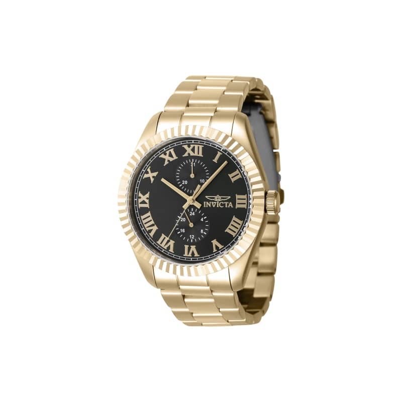 Invicta Men's 47429 Specialty Quartz Multifunction Black Dial Watch