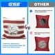 preview thumbnail 10 of 33, GSE™ Set of 8 Regulation Size Cornhole Bean Bags. Corn Hole Board Toss Game Replacement Bean Bags