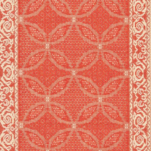 SAFAVIEH Courtyard Laurene Waterproof Patio Backyard Rug