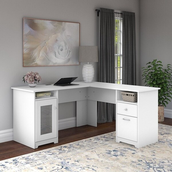 Copper grove store l shaped desk