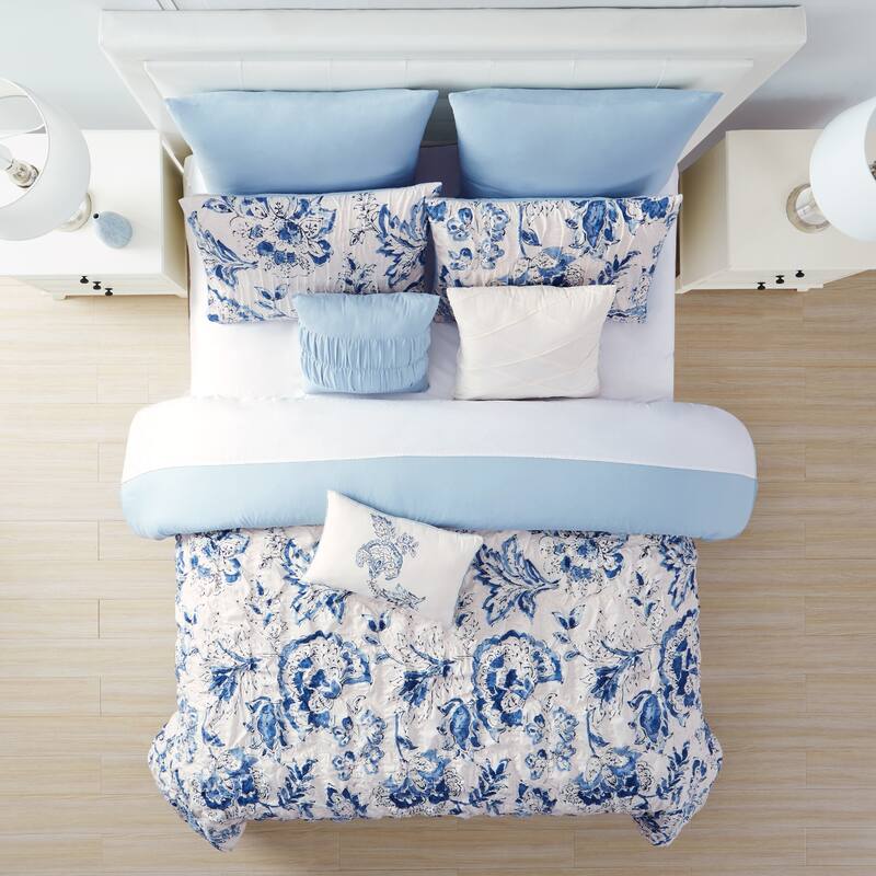 Modern Threads Lori Printed 8 Piece Comforter Set