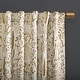 preview thumbnail 10 of 12, Scott Living Aubry Shimmering Floral Total Blackout Back Tab Curtain Panel, Single Panel