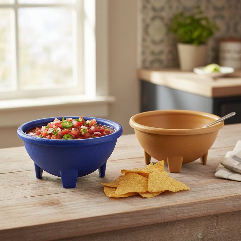 Chef Craft 12-Ounce Classic Drip / Salsa Bowls, Set of 2