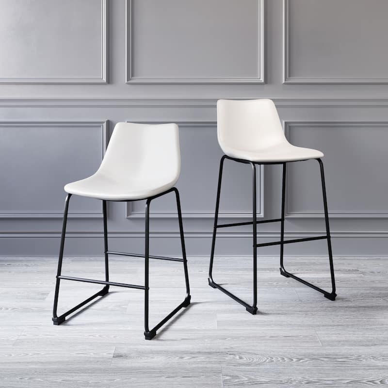 Smart Bar Chair (Set of 2) - 19.7" W x 21.3" D x 39.4" H