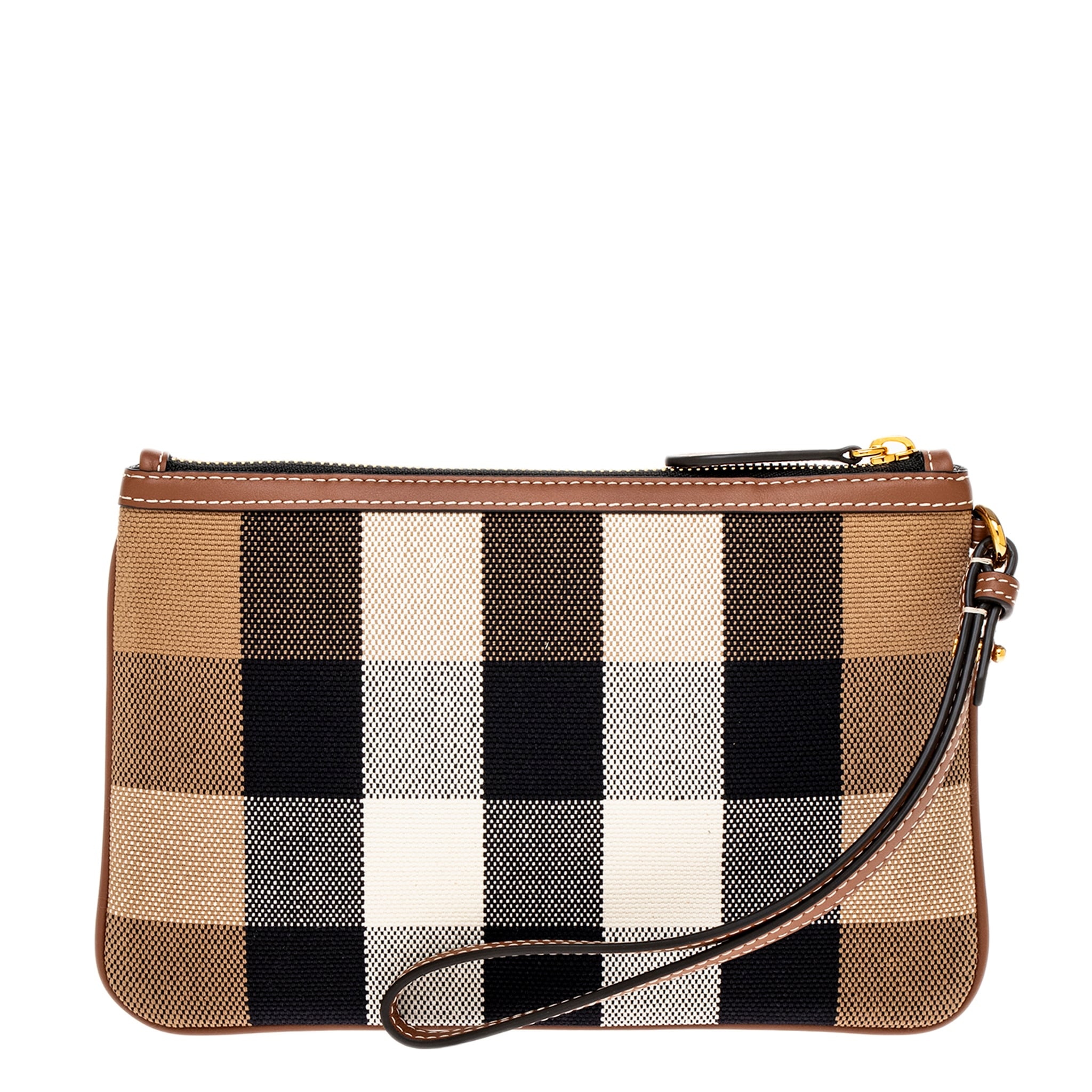 Burberry ポーチ Burberry-Peyton-Check-and-