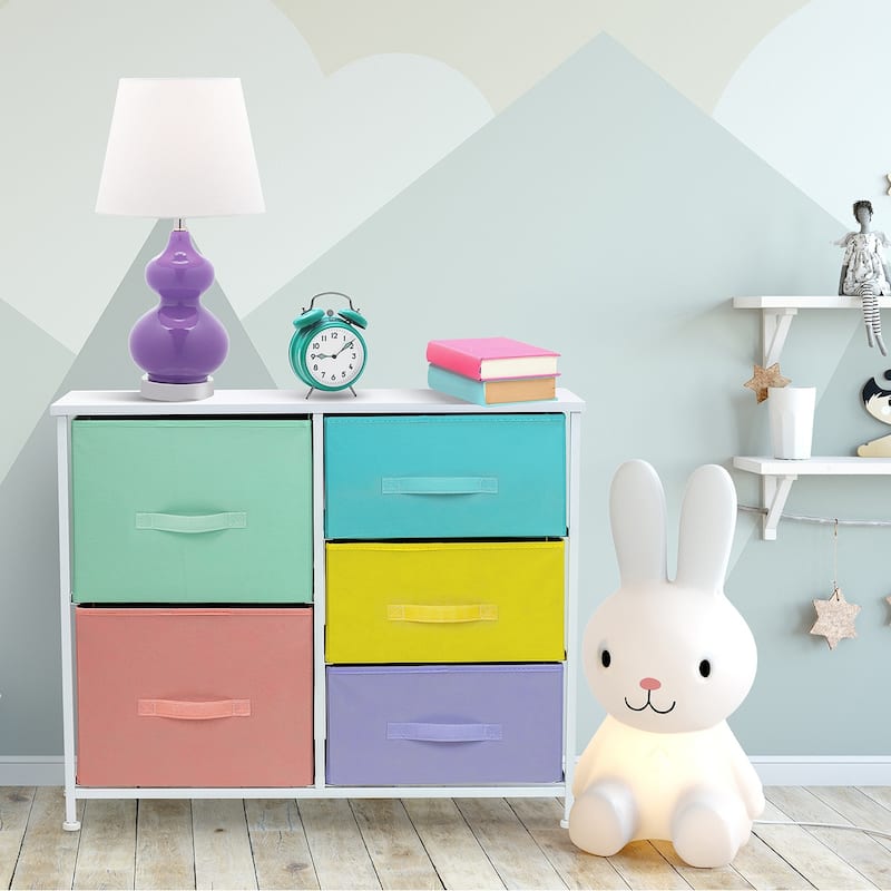 Dresser w/ 5 Drawers - Furniture Storage Tower Unit for Home, Bedroom