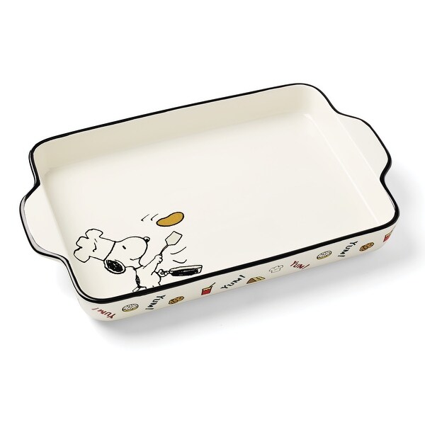 すぬぴー Lenox Chef Snoopy Baker, Stoneware - Bed Bath & Beyond