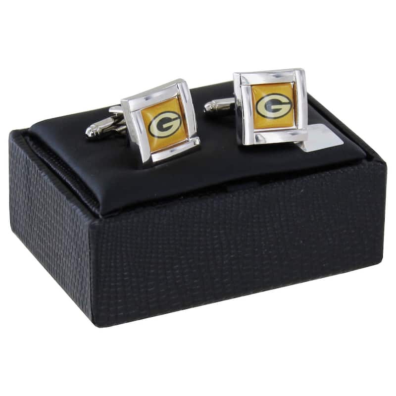 Green Bay Packers Square Cufflinks - Multi