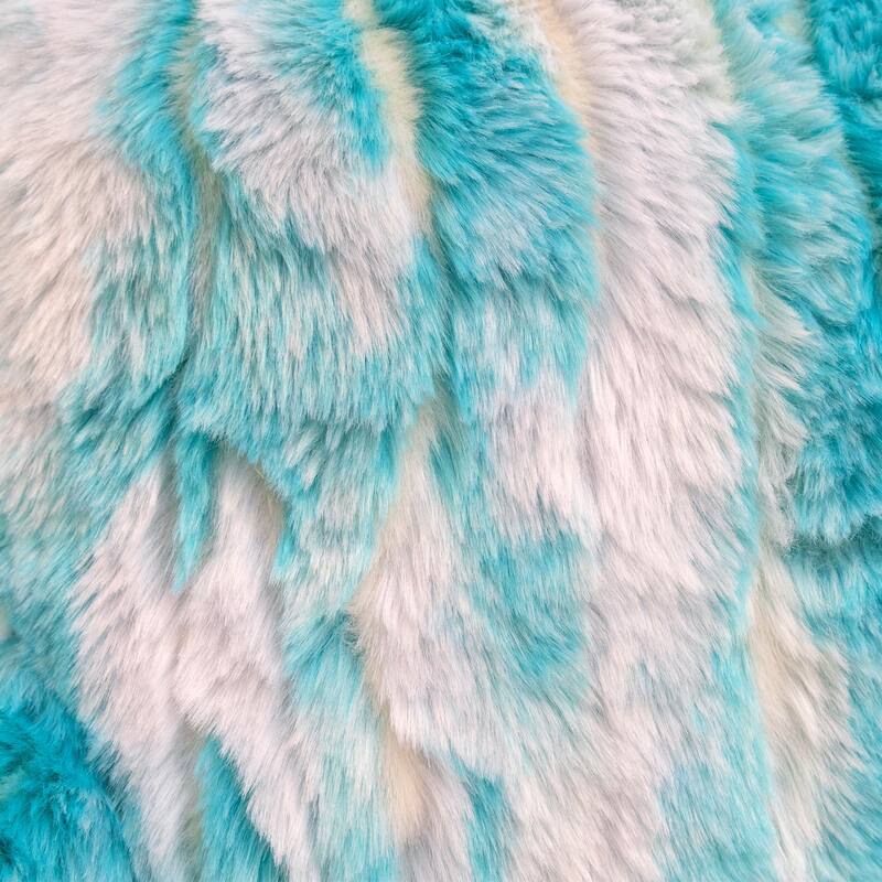 Jacquard FauxFur BedRest, 20" x 18" x 17"