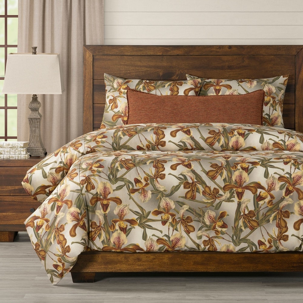 Smithsonian Lady Slipper Duvet Set