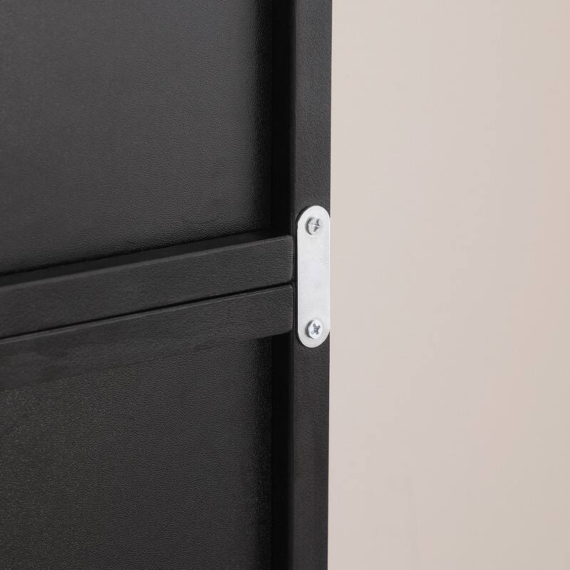 Wavy Border 8-Tier Adjustle Shelf - Modular Ultra-Thin Bookcase for Home Office & Display