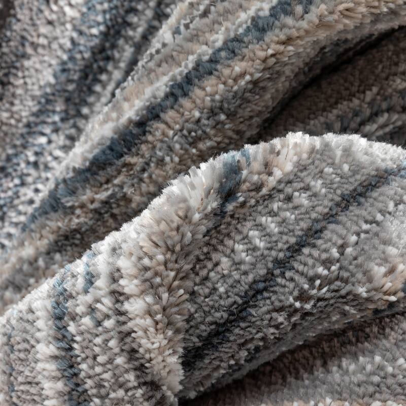Well Woven Verity Giselle Moroccan Abstract Stripe Area Rug