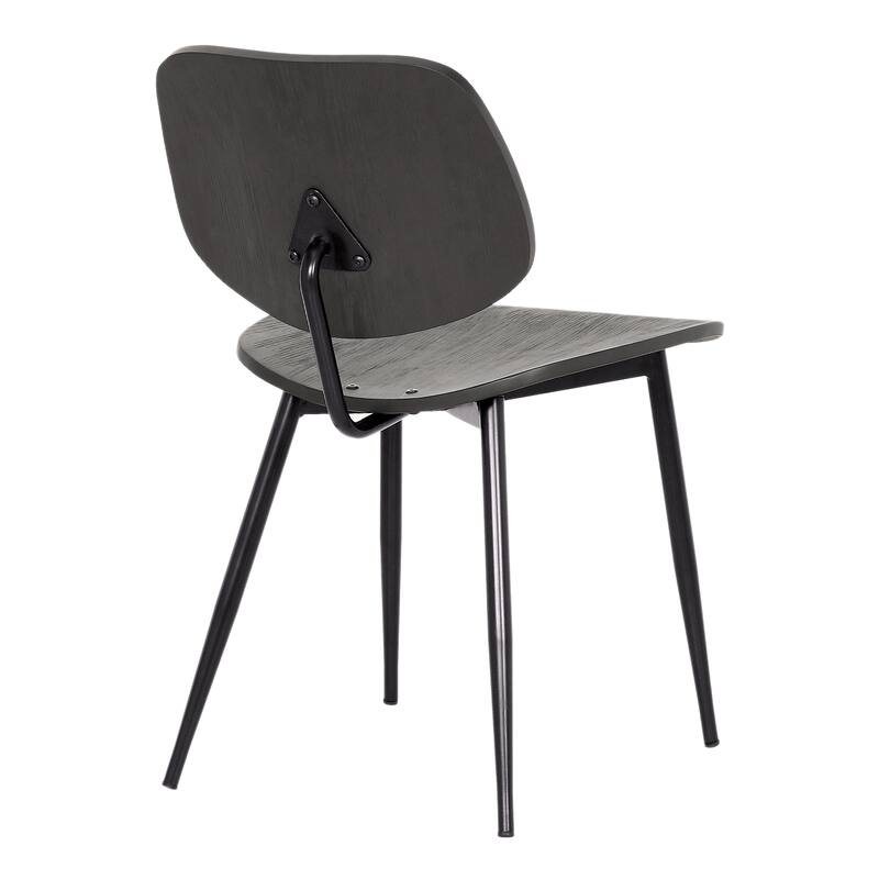 Miki Mid-Century Wood Dining Chairs - Set of 2