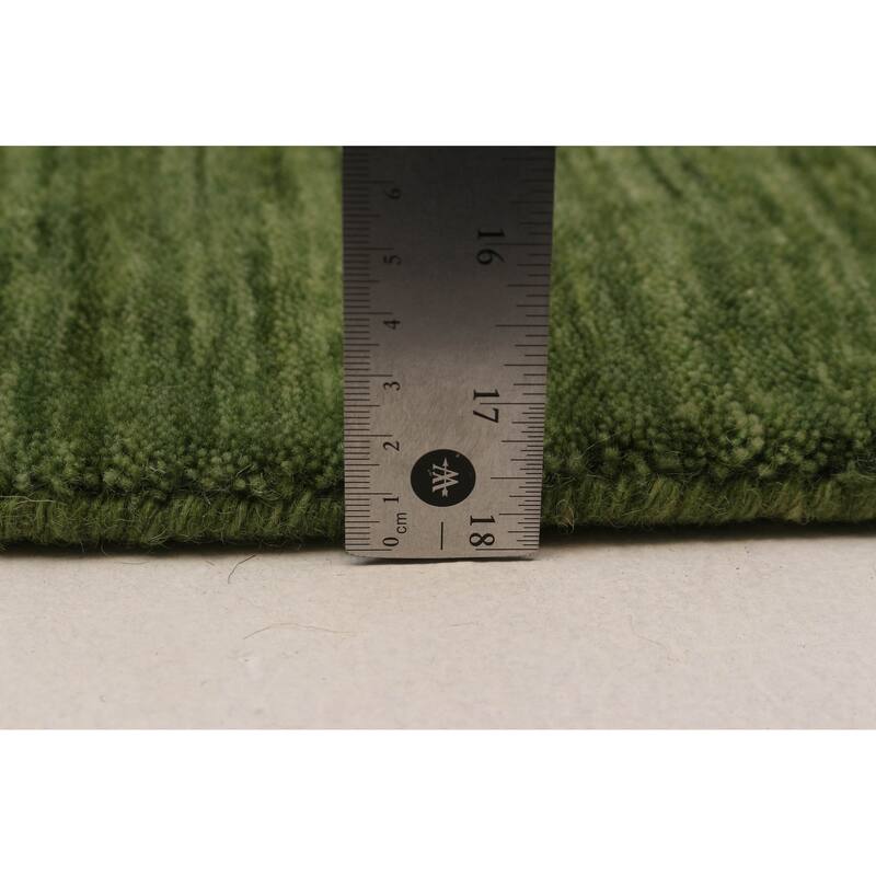 Kashkuli Gabbeh Green Rug 8'4" x 11'4" - 8'4 x 11'4