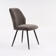 preview thumbnail 28 of 47, Set of 2 Modern Dining Chairs, Armless Upholstered Side Chairs