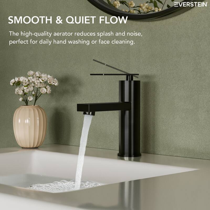 2-Pack Single Lever Handle Bathroom Sink Faucet Single Hole Basin Faucet