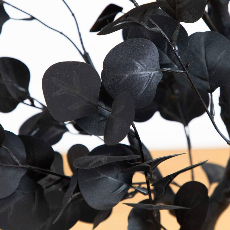 Eucalyptus Halloween Artificial Potted Tree - 4' - Unlit