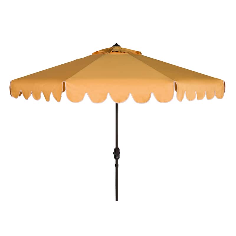 SAFAVIEH Antonije 9-Foot Crank Outdoor Umbrella