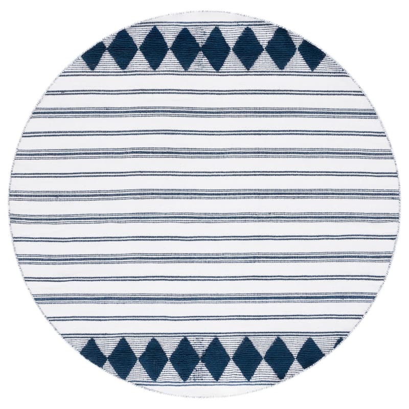 SAFAVIEH Handmade Flatweave Montauk Sietske Boho Stripe Cotton Rug