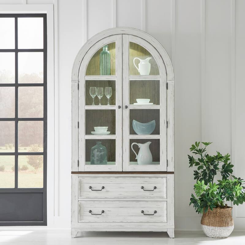 River Place Riverstone Curio Cabinet