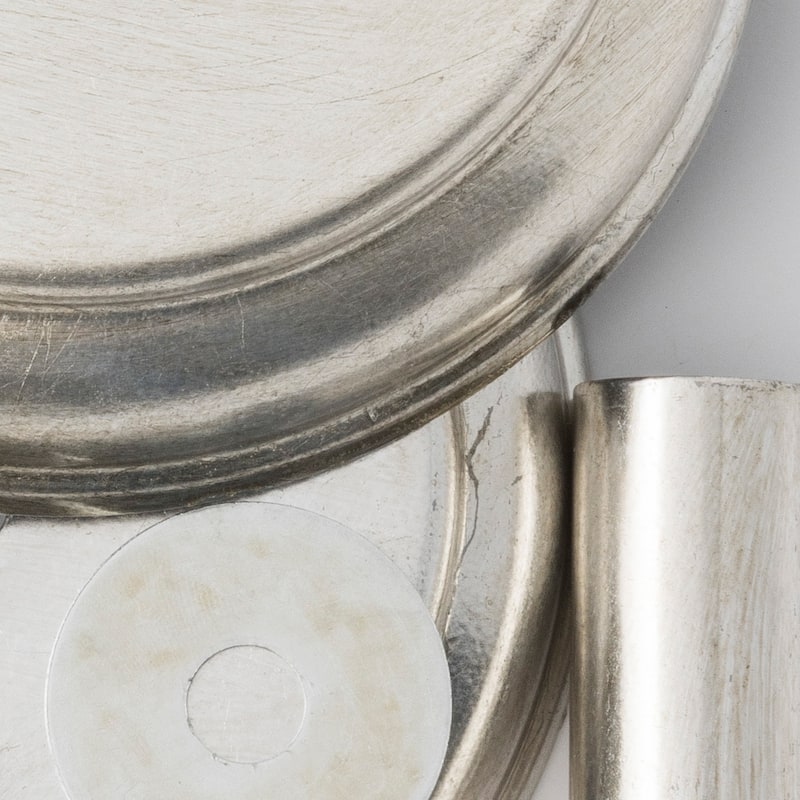 Broche 8 Light Antique Silver Ceiling Mount - 33.5"W x 5.75"H x 33.5"D
