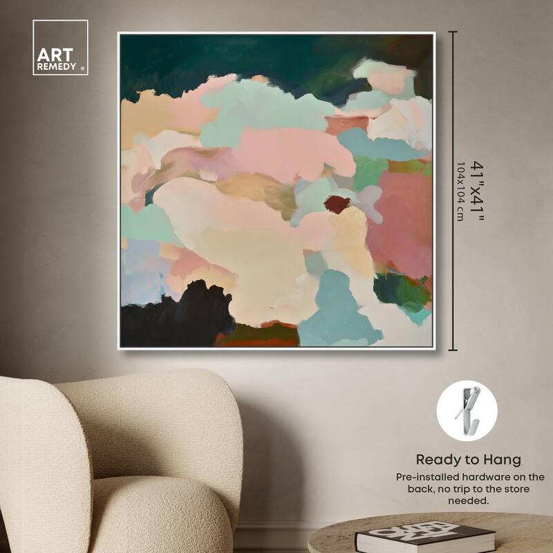 Brushed Beauty I Canvas by Art Remedy