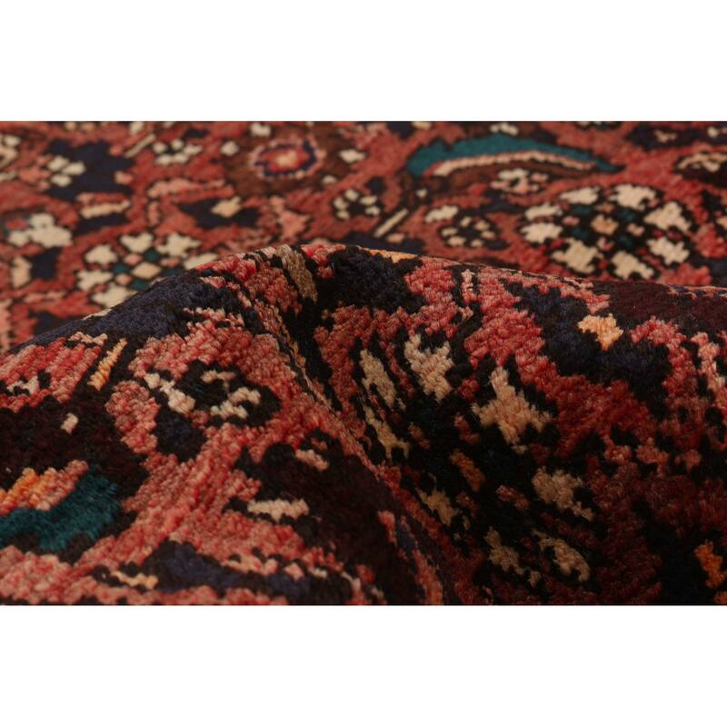 ECARPETGALLERY Hand-knotted Andelz Red Wool Rug - 3'9 x 10'5