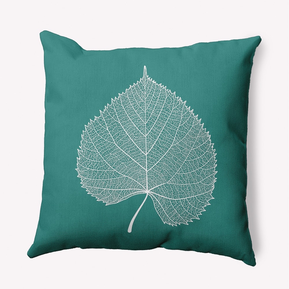 Leaf Study Fall Indoor/Outdoor Throw Pillow