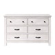 preview thumbnail 6 of 8, Milk Street Relic 6 Drawer Dresser White