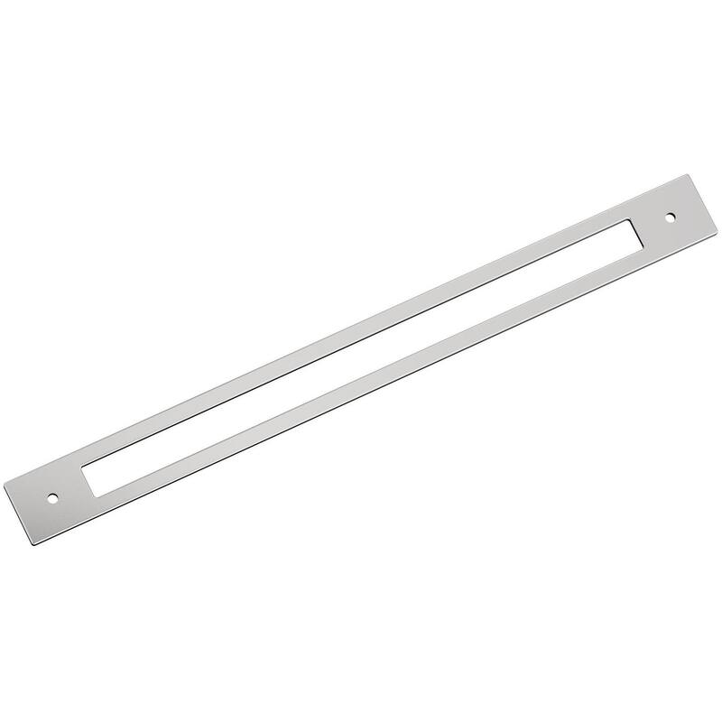 Amerock BP37788 Medora 13-15/16" Backplate for 12-5/8" Center to - Polished Chrome