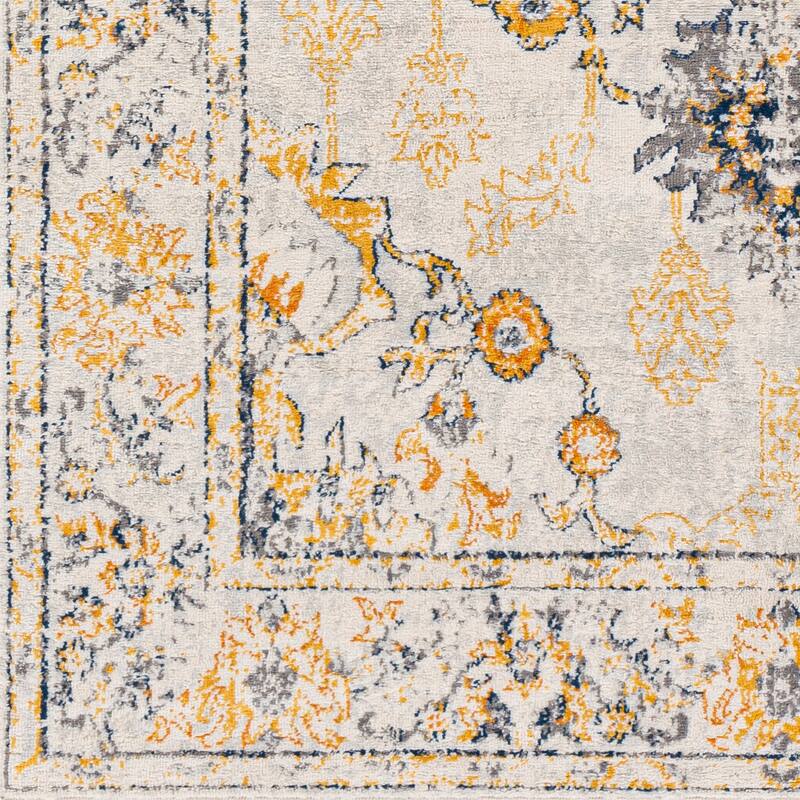 Livabliss Traditional Floransa Medallion Area Rug