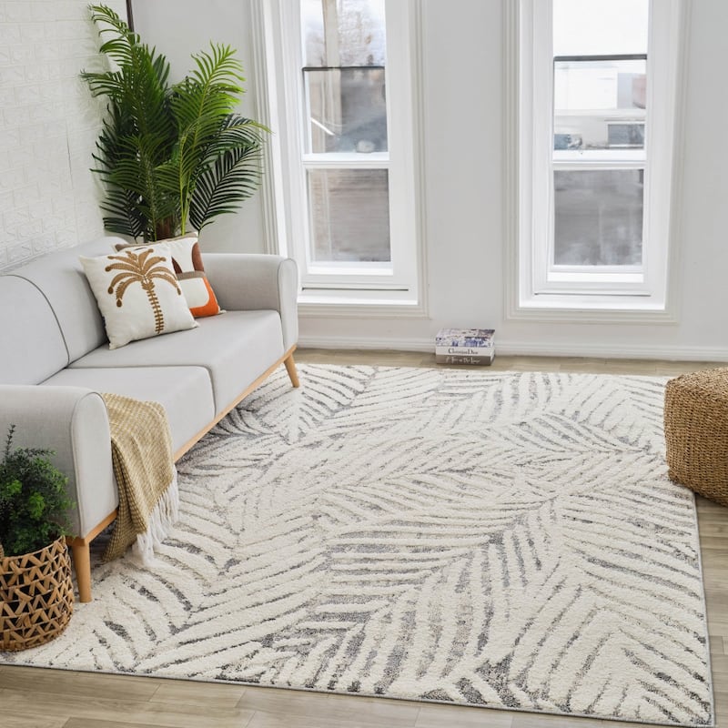 Biwul Stain Resistant Woven Durable Area Rug By HomeRoots