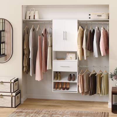 ClosetMaid SuiteSymphony Modern 1-Drawer Hanging Closet System