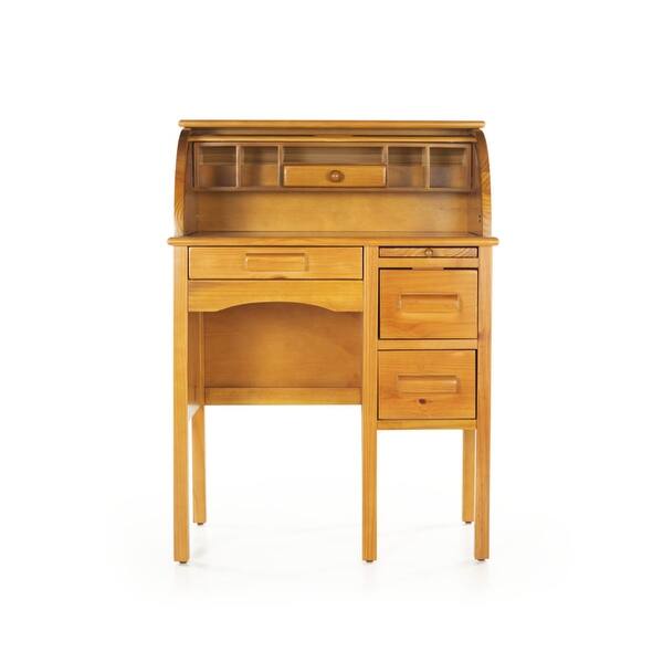 Shop Guidecraft Jr Roll Top Desk Color Light Oak Overstock