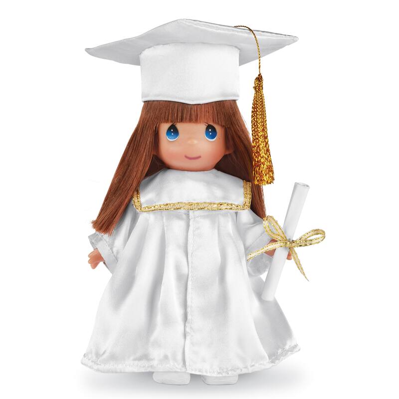 Precious Moments Graduation Collectible Dolls - 4.25 x 8.25 x 4.25 - Brunette