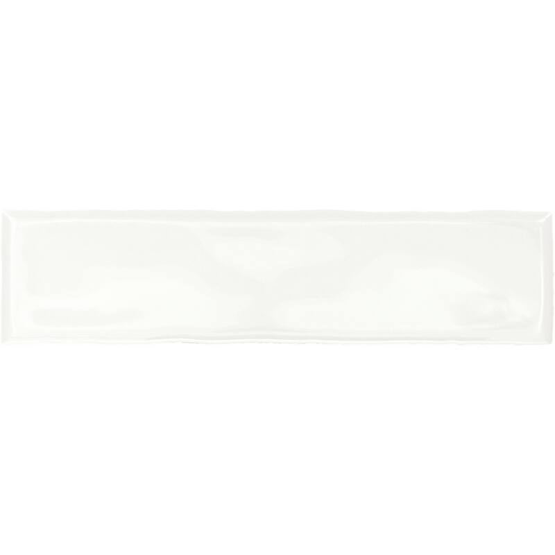 TileHQ 3" x 12" Ceramic Wall Tile in Glossy Cloud (48 PC per Carton) (12.00 SQFT per Carton)