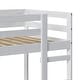 preview thumbnail 28 of 77, Walker Edison Simple Solid Wood Twin Over Twin Bunk Bed