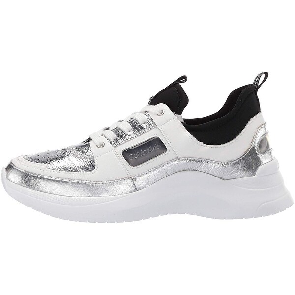 calvin klein ultra leather neoprene sneakers