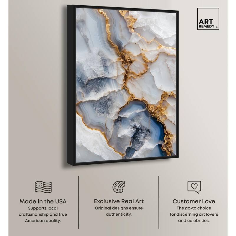 Denim Dreams I Canvas by Art Remedy