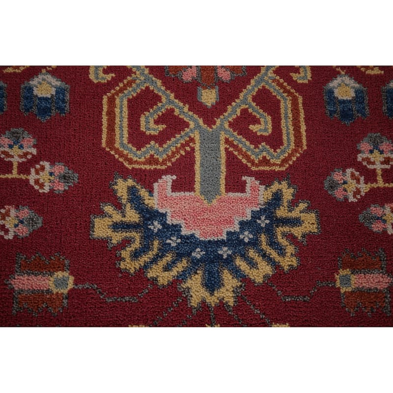 Tribal Kazak Indian Runner Rug Handmade Wool Carpet - 2'6"x 9'9"
