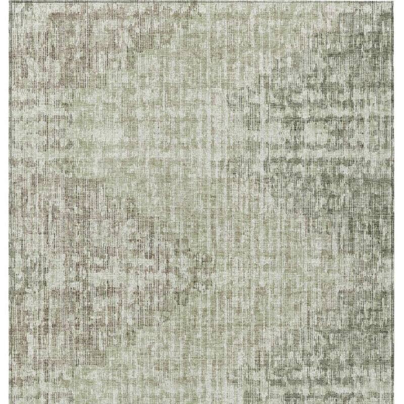 HomeRoots Geometric Transitional Rectangle Outdoor Rug