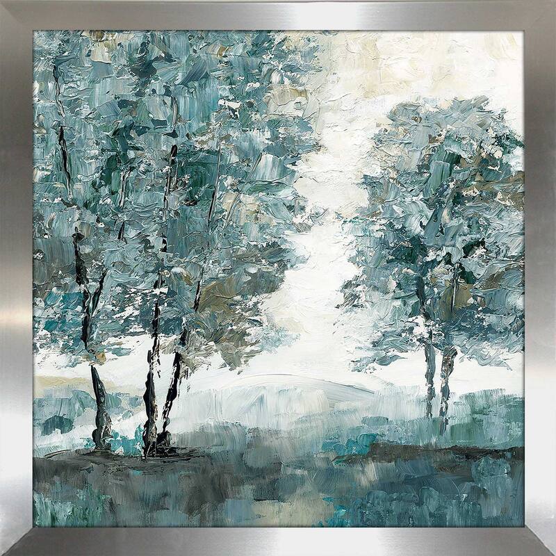 "Teal Sentinel" by Nan II Print on Acrylic