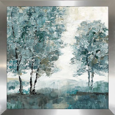 "Teal Sentinel" by Nan II Print on Acrylic