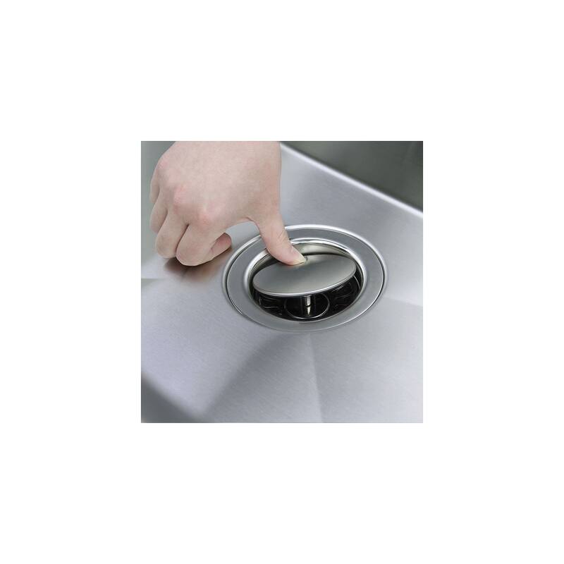 Transolid Logan 19" x 24" Farmhouse/Apron Front Kitchen Sink - 24" x 19" x 9"