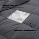 preview thumbnail 61 of 82, All Season Lightweight & Medium Weight White Goose Feather Down Comforter Duvet Insert