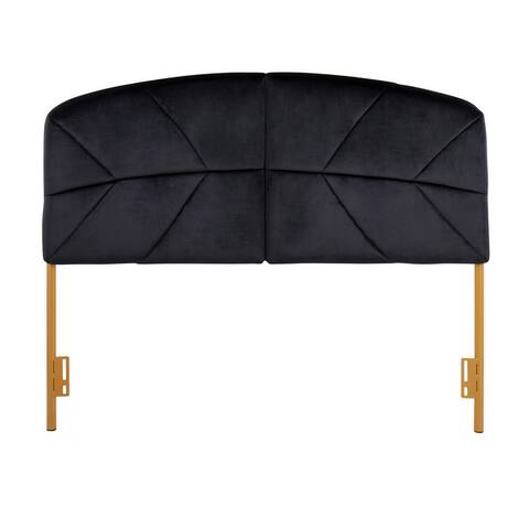 Silver Orchid Ralston Queen Upholstered Headboard