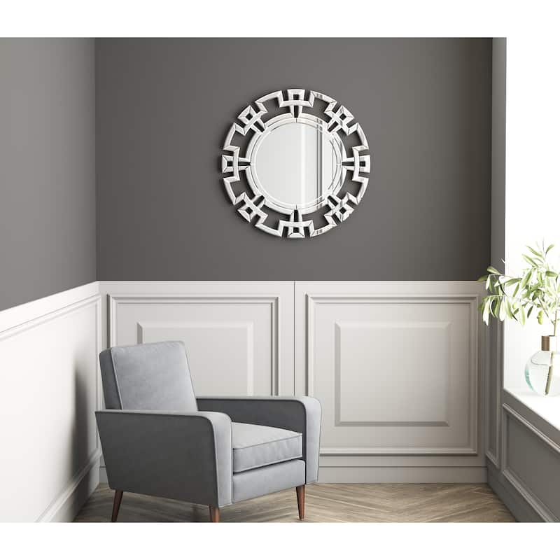 32" Round Wall Accent Mirror - 32" x 32"