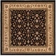 preview thumbnail 5 of 17, SAFAVIEH Lyndhurst Sojeva Traditional Oriental Rug 6' Square - Black/Ivory - Square