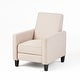 preview thumbnail 6 of 27, Darvis Fabric Recliner Club Chair by Christopher Knight Home