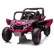 preview thumbnail 92 of 98, 24V Kids Ride-On UTV with Double Seats, Parental Remote, Bluetooth, Suspension, Ages 3+